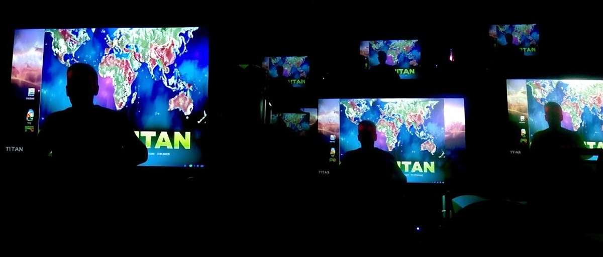 Torrent Titan players in cyber cafe and home settings across India